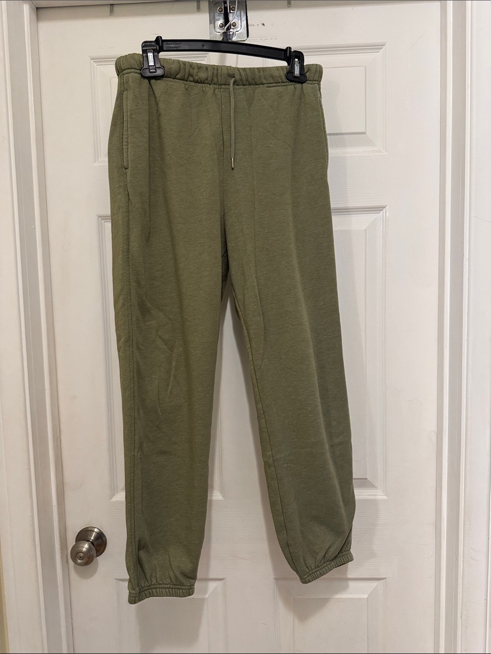 Old Navy Olive Green Men's Jogger Sweatpants